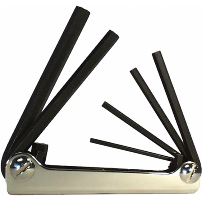 7 Piece Set Metric Folding Hex Keys