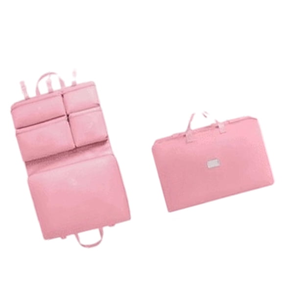 7 Piece Travel Planner Set with Multiple Compartments for Efficient Packaging and Clear Window