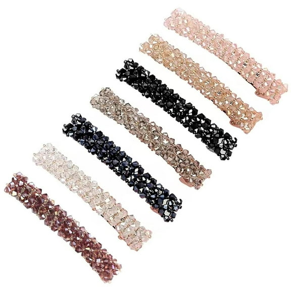 7 Pieces Hair Accessories for Women & Girls, Thick to Thin Hair, Rhinestone Hair Clips Metal Hair Pins for Women Styling Accessories