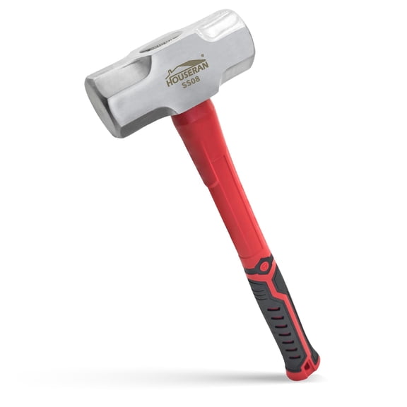 7-Pieces Hammer Set, 16 oz Claw Hammer, 12oz Claw Hammer, 13oz Ball Peen Hammer, 2 Lb Ball Peen Hammer, 3 Lb Sledge Hammer, Engineer Hammer, 10oz Rubber Mallet