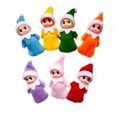 thumbnail image 1 of 7 Pieces Little Christmas Elves Elf Doll Twins Baby for Xmas New Year Advent Calendars and Christmas Stocking Stuffers, 1 of 5