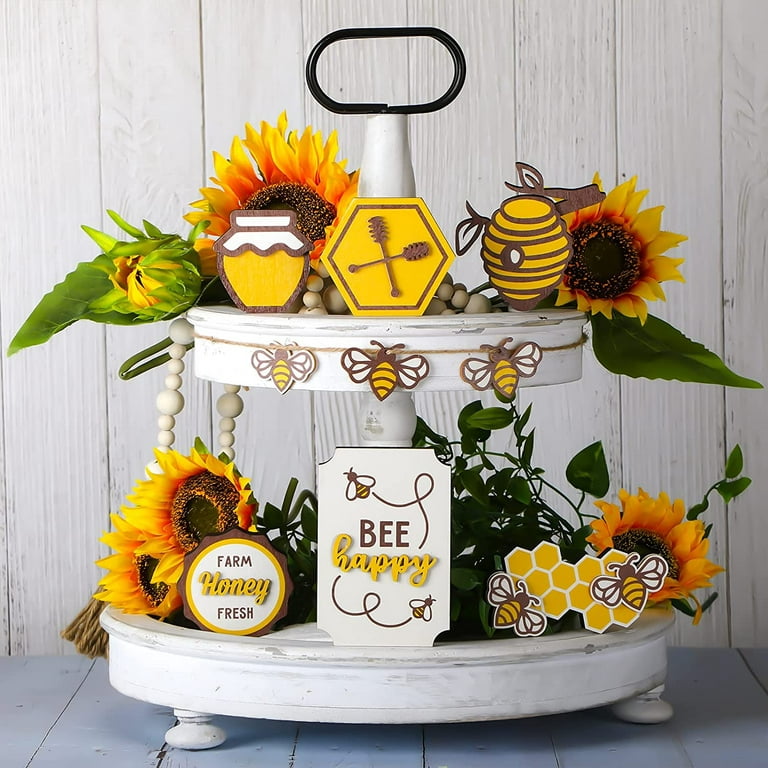Cute Bee Honeycomb Hook, Wall-mounted Hanger, Multi-functional