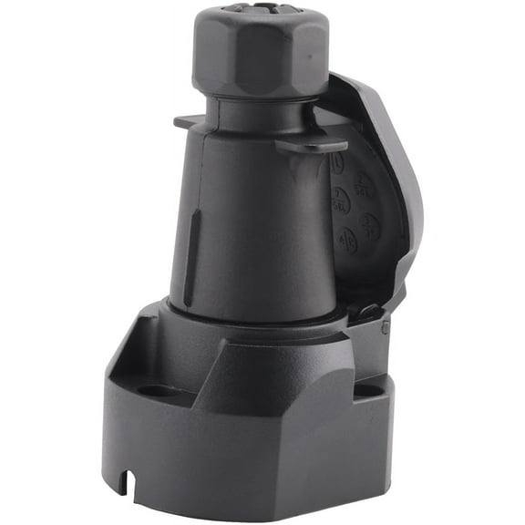 7 Pin European Trailer Socket+Plug Tow Bar Connector Adapter for Car RV Truck Boat Caravans Transfer Signal 12V