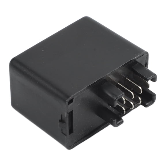 7-Pin LED Flasher Relay For Motorcycles,Compatible For GSX-R,For Bandit,For V-Strom,For Burgman Models, Black ABS Housing