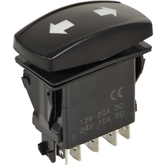 7 Pin ON-Off-ON Rocker Switch AM147344 Compatible with John Deere Gator Utility Vehicle 620I 625I HPX 4X2 RSX850I XUV550 S4 XUV560E XUV590E XUV590I XUV825M XUV835E XUV855E XUV865E