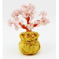 thumbnail image 1 of 7" Pink Crystal Quarz Stone Money Tree Lucky Tree Home Decor. Wealth Bless Gift KT00209, 1 of 4