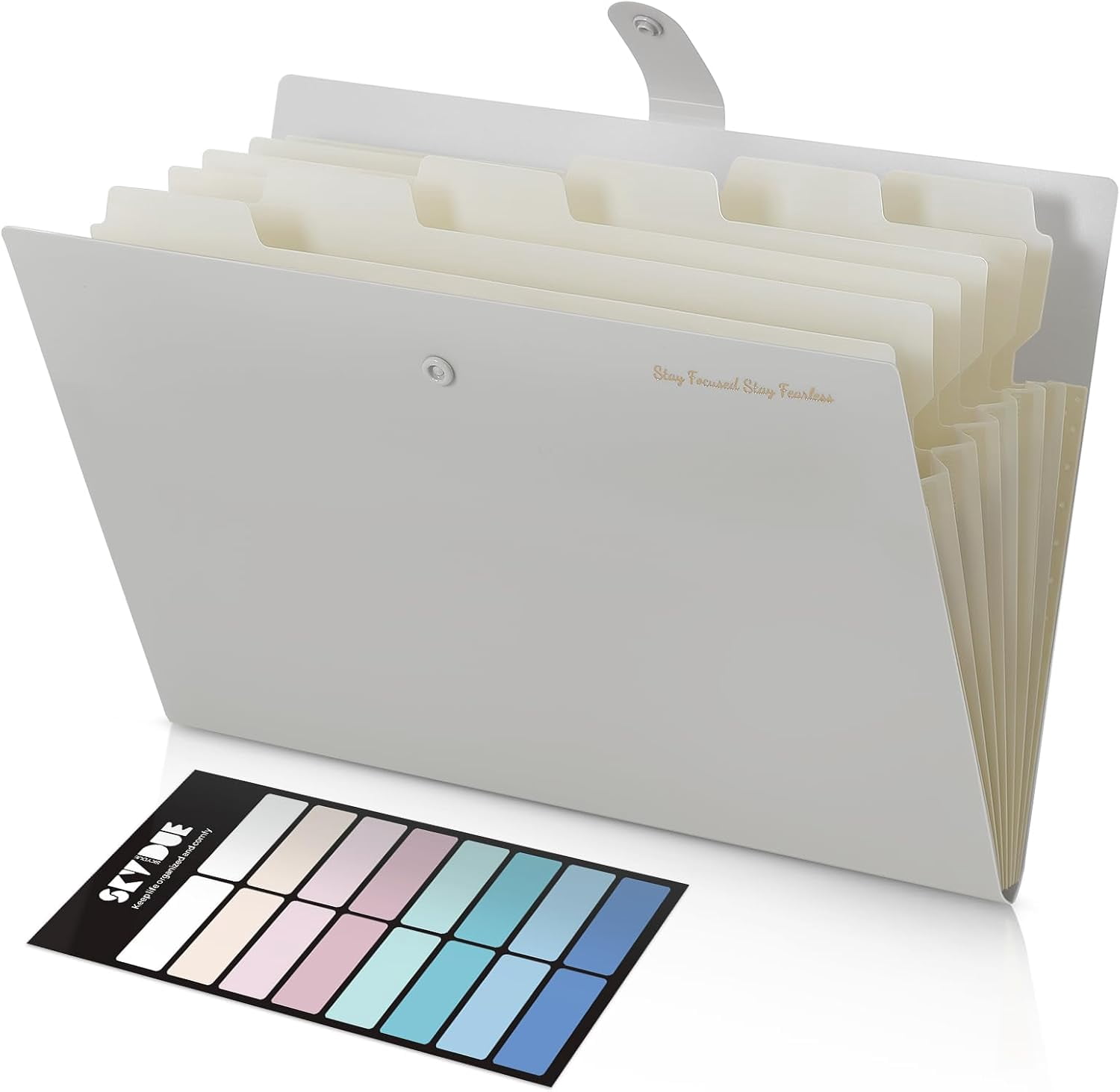 7-Pocket Expanding File Folder, Professional Accordion Document ...