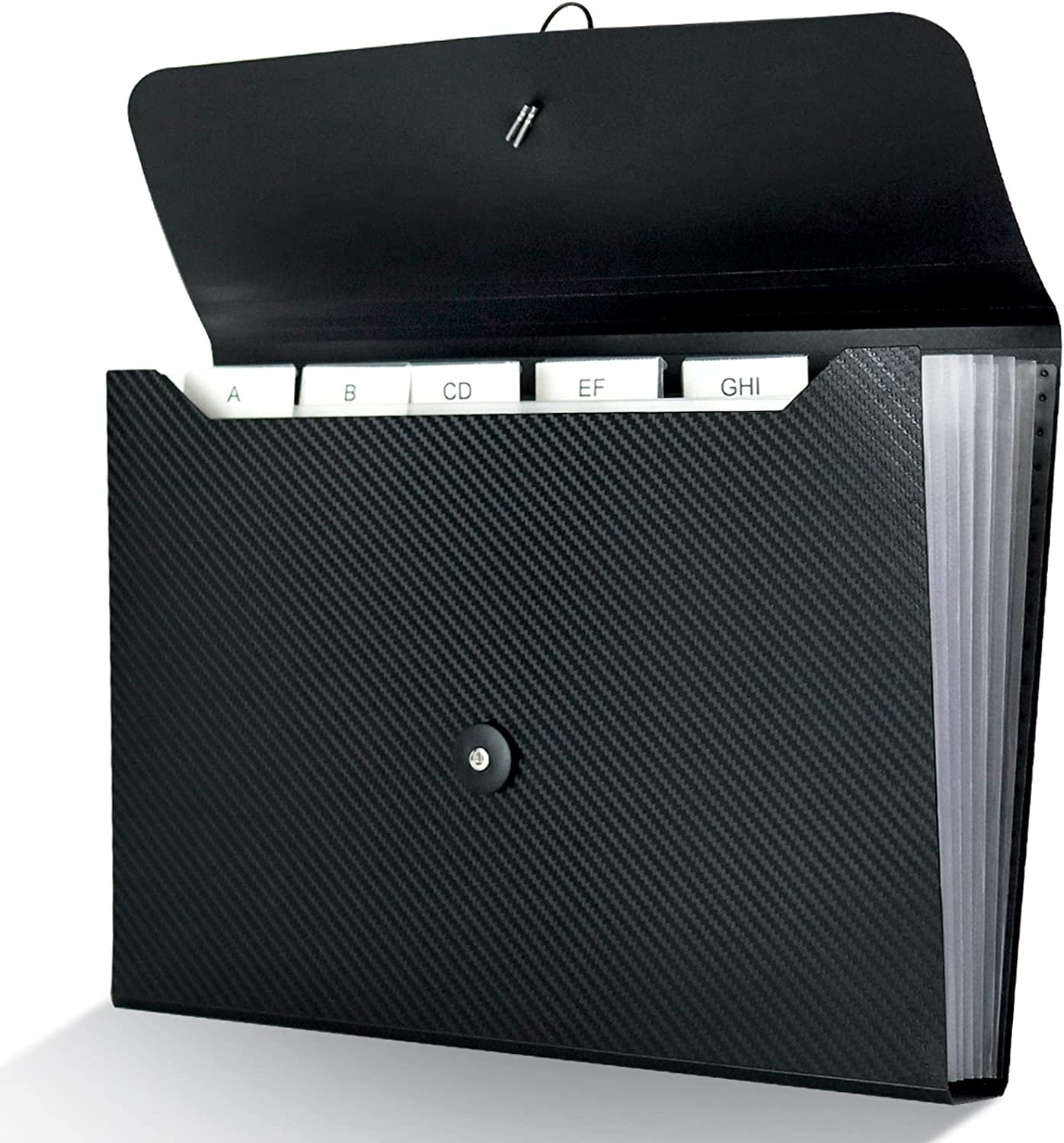 7 Pocket Expanding File Folder with Tab Inserts, Accordian File ...