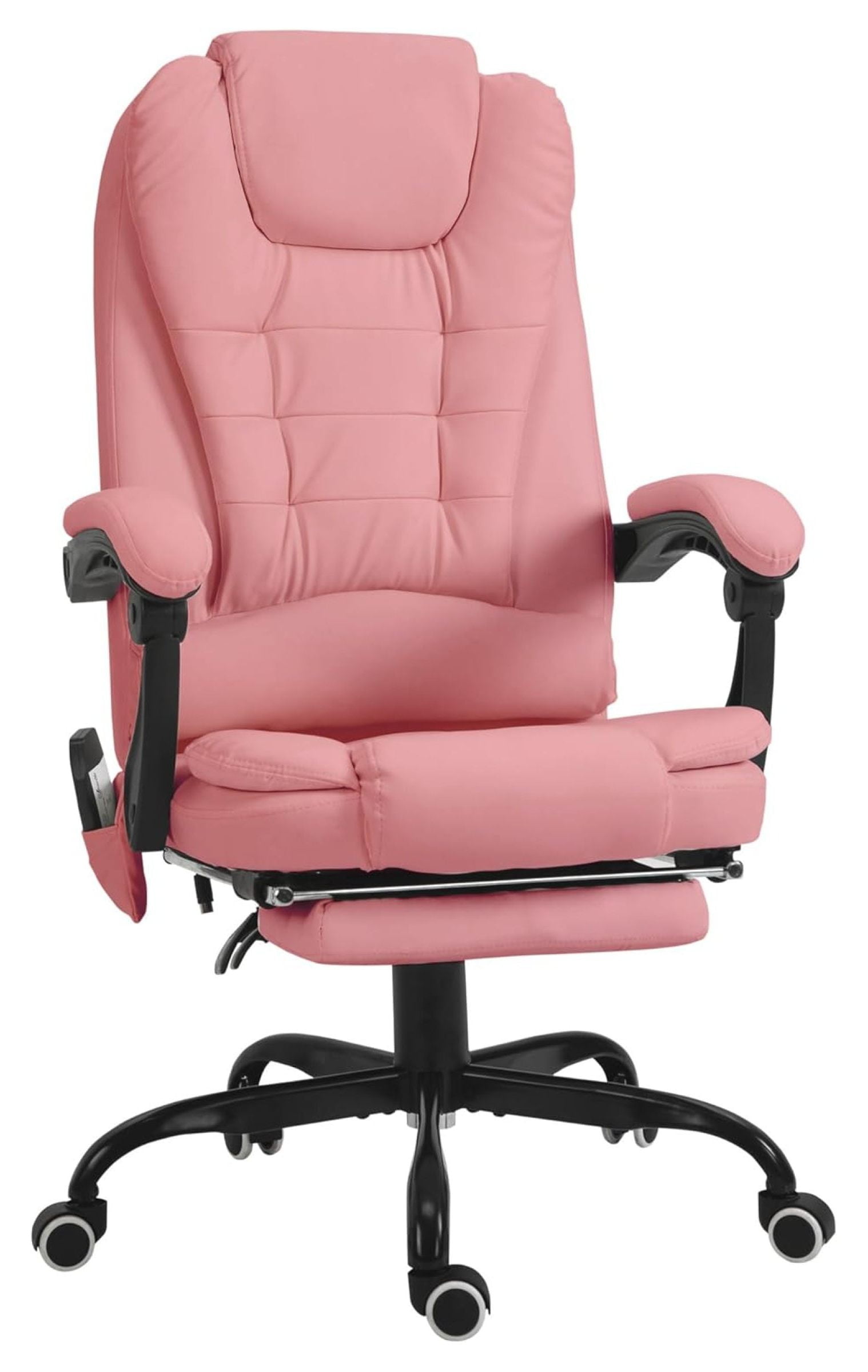 7Point Vibrating Massage Office Chair, High Back Executive Recliner