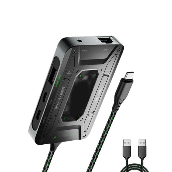 7 Port Auditory Adapter Dock For DS7 Headphone Adapter Gaming And Office Auditory Bridge For Home Entertainment