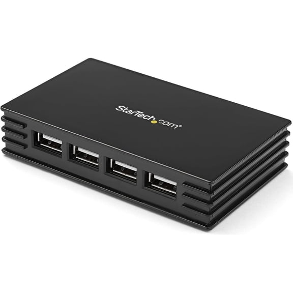 7 Port USB 2.0 Hub Portable and Compact Bus Powered Extender Multiport Expander, TAA (ST7202USB)