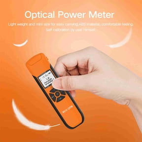 7 Portable Lightweight Optical Power Meter High Accurancy Rechargeable Optic Power Meter 7 Wavelengthes
