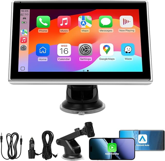 Android Car Stereo For Suzuki Swift 2011-2017 - 9" Touchscreen, CarPlay, Android Auto, 6+128GB