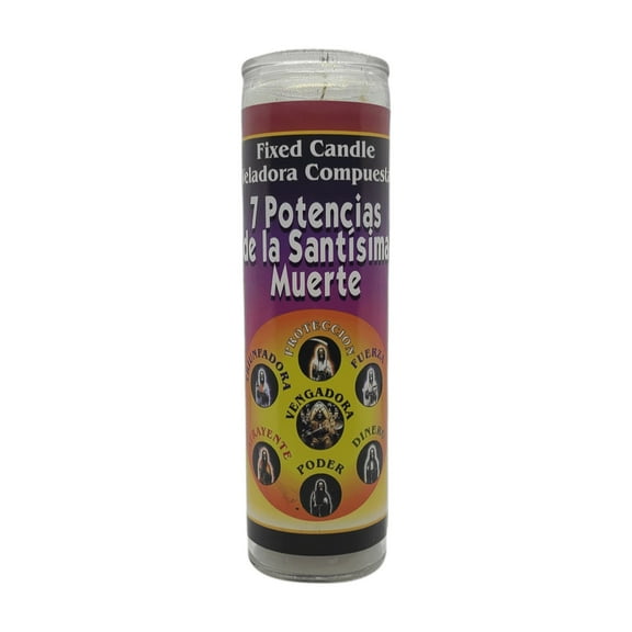 7 Potencias de la Santisima Muerte Fixed Candle