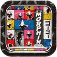 thumbnail image 1 of 7" Power Rangers Ninja Steel Square Paper Party Plate, 8ct, 1 of 2