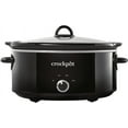 thumbnail image 1 of 7-Quart Manual Slow Cooker, Black, 1 of 6