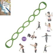 7 Ring Stretch and Resistance Exercise Band by FOMI Back, Foot, Leg, and Hand Stretcher, Arm Exerciser Portable For Home, Fitness Center, Physical Therapy Great Workout Gift