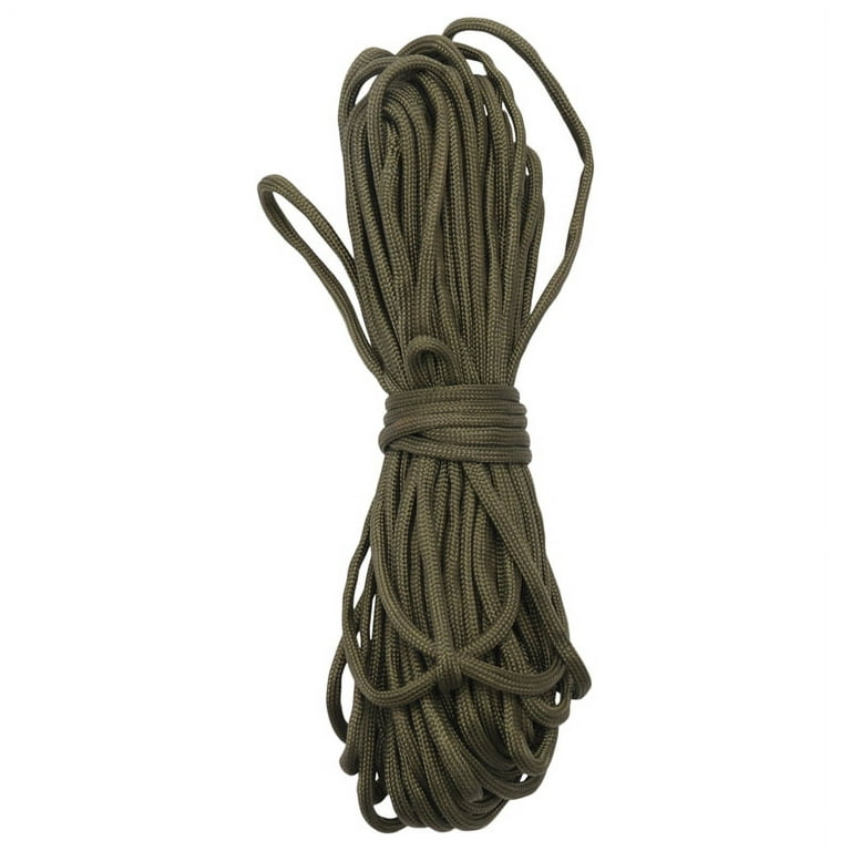 7 Rope Paracord Parachute Rope Resistant Camping Color: green Length: 15M