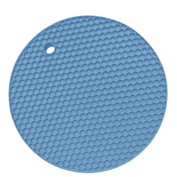 7" Round Silicone Placemat  Holder:1CT