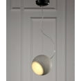 thumbnail image 1 of 7" Round Silver Ceiling Pendant Lamp, 1 of 3