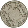 thumbnail image 1 of 7' Round Wool Ivory  Area Rug, 1 of 3