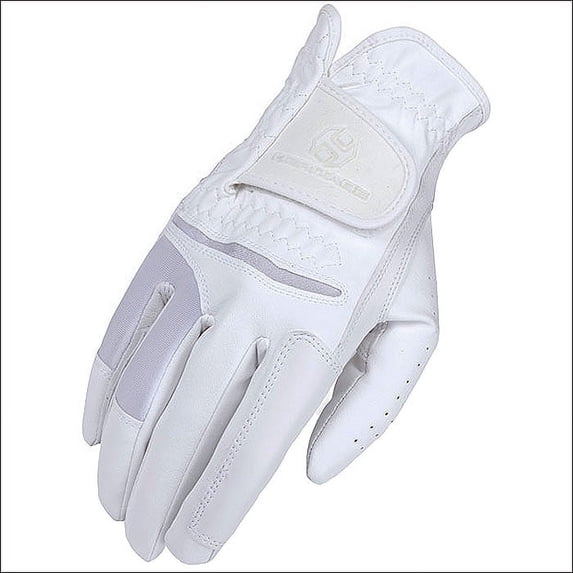 Heritage Pro.Comp Show Gloves, Size 7, White