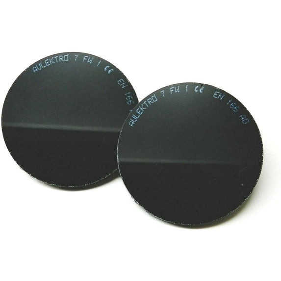 #7 Safety Glass Replacement Lens Shade 7 Eye Protective Goggles 1Pair Lens Plate
