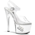 thumbnail image 1 of 7" Sandal - Clr/Clr, 11, 1 of 2