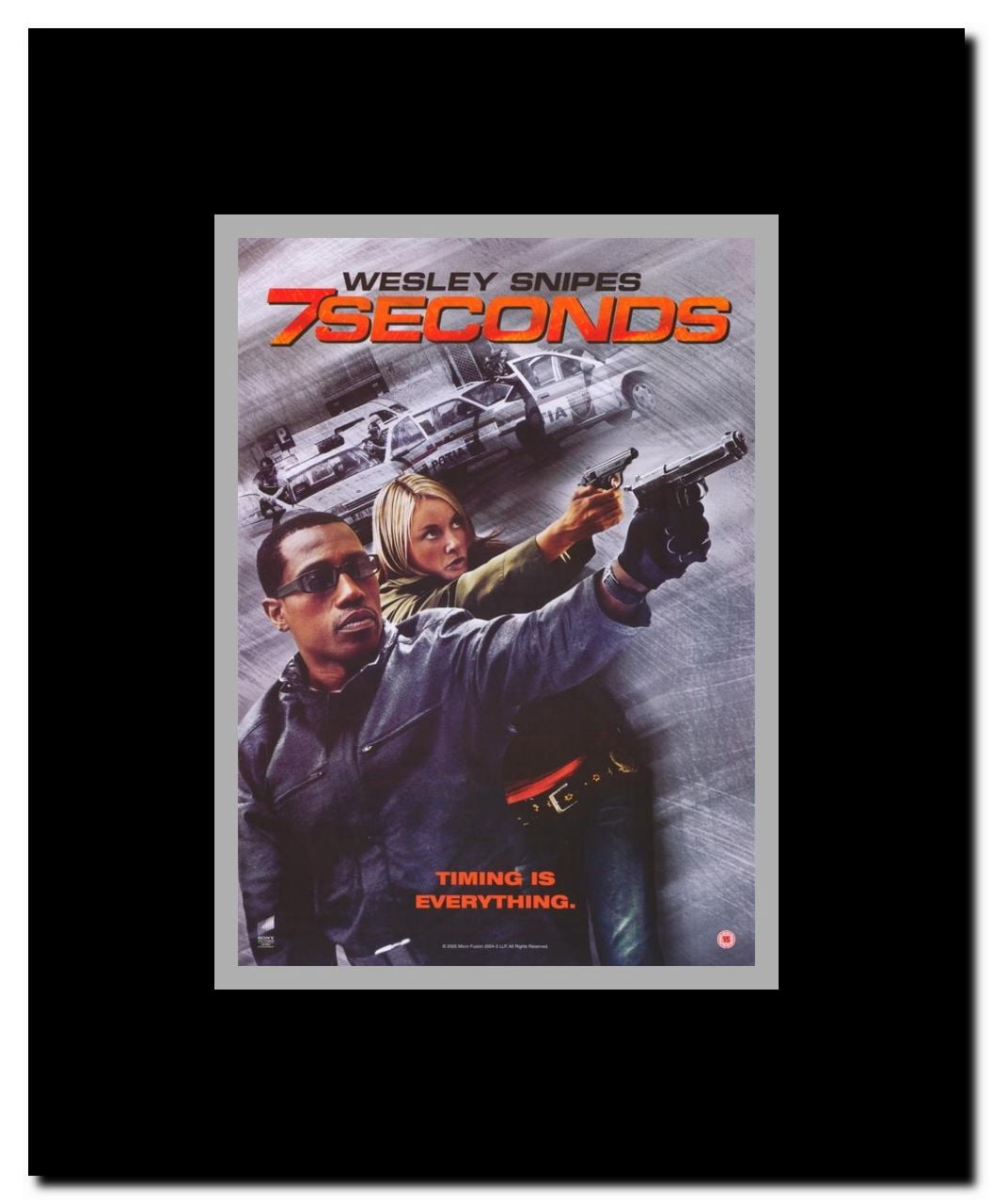 7 Seconds Framed Movie Poster