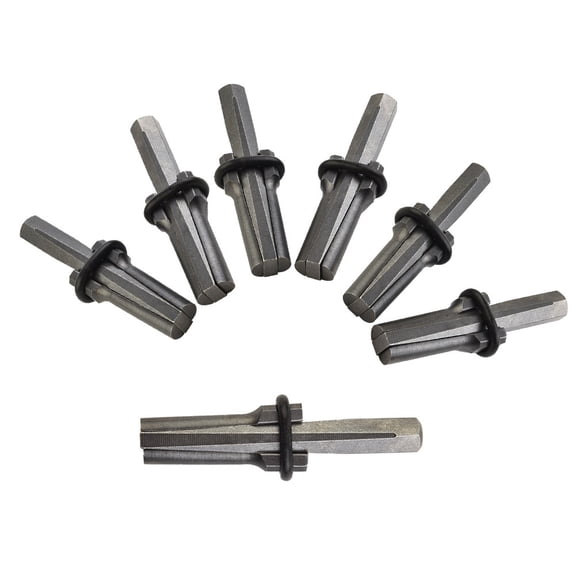 7 Set 9/16 Inch Plug Wedges Feather Shims Rock Stone Splitter Hand Tools 14Mm