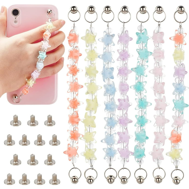 7 Sets 7 Colors Phone Case Chain Heart Beaded Phone Strap Beads Resistance Phone Grip Holder with Iron Screw Nuts and Screws for DIY Phone Case Accessory - Walmart.com 7 Sets 7 Colors Phone Case Chain Heart Beaded Phone Strap Beads Resistance Phone Grip Holder with Iron Screw Nuts and Screws for DIY Phone Case Accessory - Walmart.com