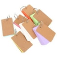 7 Sets Binder Clips Looseleaf Note Pads DIY Note Pads Words Cards DIY