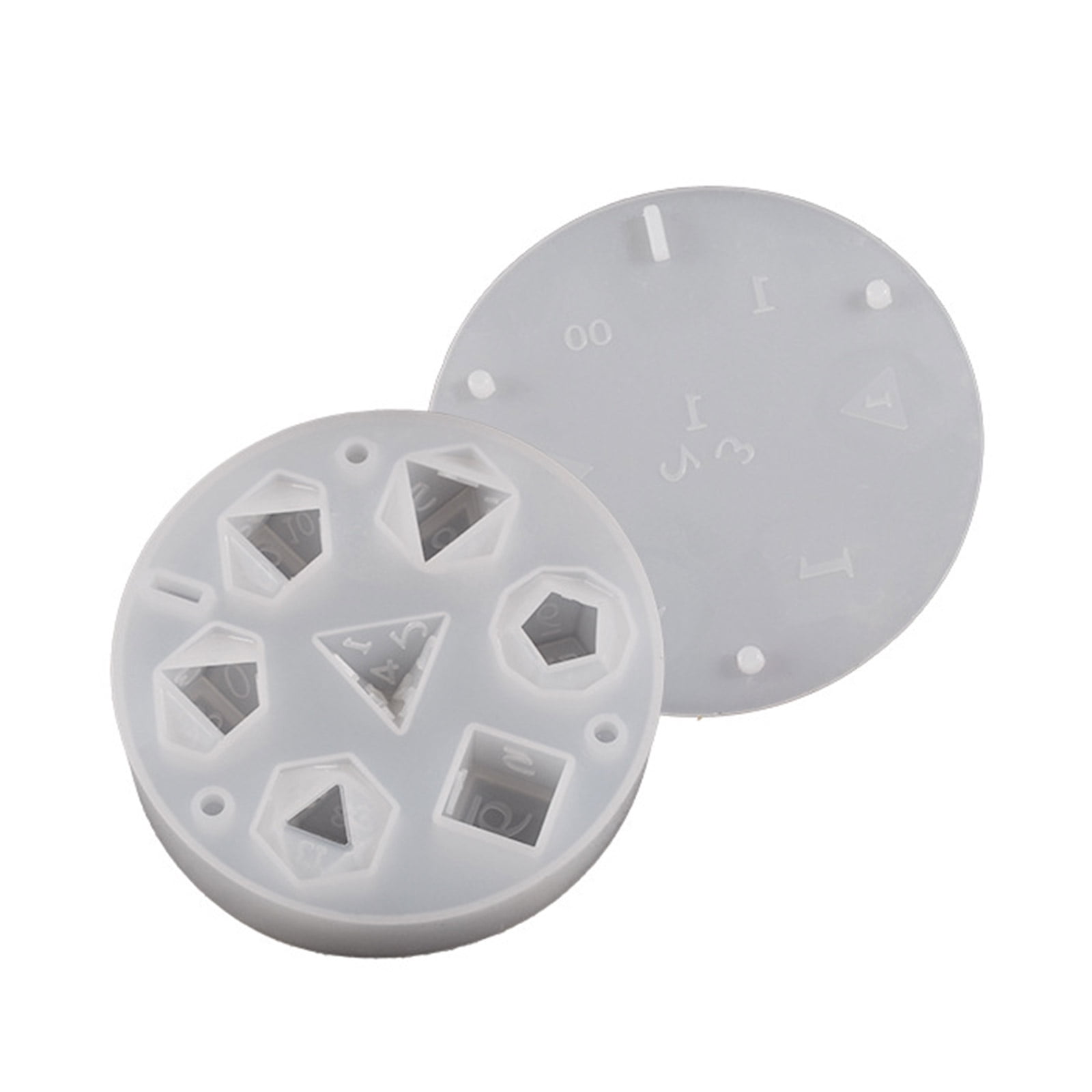 7 Shapes Dices Fillet Square Triangle Dices Mold Dices Digital Game ...