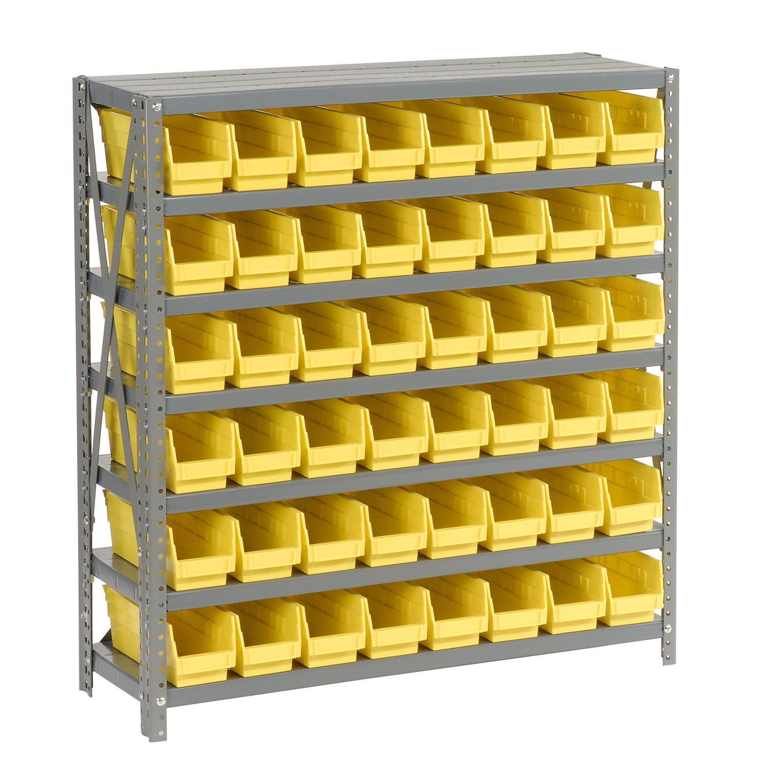 H E RS [ハーズ] 7 2012 7 Shelf Steel Shelving with (48) 4