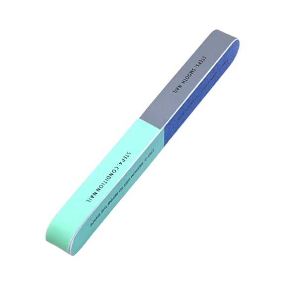 7-Sided Buffer Block with Multi-Grit Surfaces for Smoothing, Shaping & Professional Manicure, Gentle on Cuticles