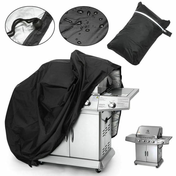 7 Size BBQ Gas Grill Cover Barbecue Waterproof Outdoor Heavy Duty Protection