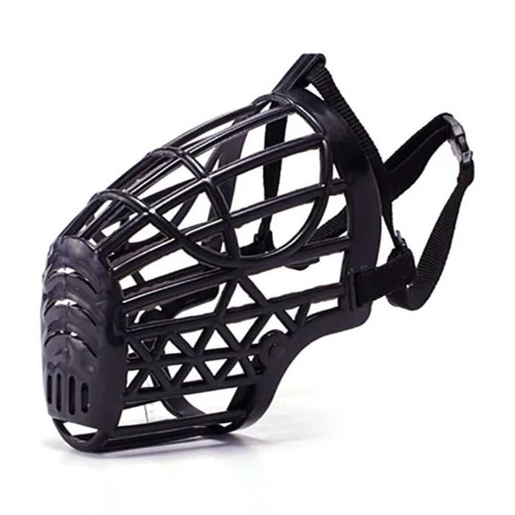 7 Sizes Pet Dog Anti Barking Muzzle For Small Medium Large Dogs Adjustable Mouth Mask Anti-Biting Training Toys Pets Accessories