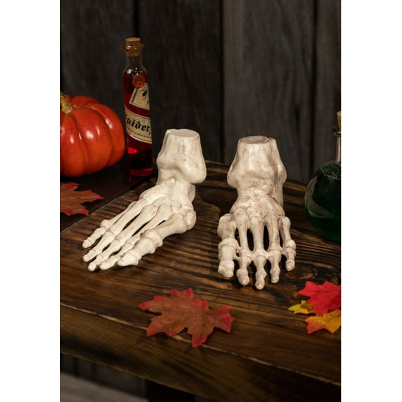 7" Skeleton Feet