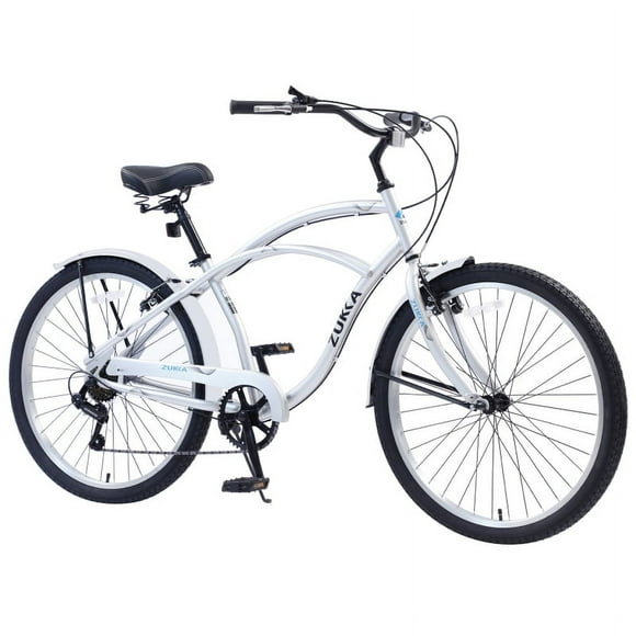 7 Speed Bicycles Multiple Colors 26"Inch Beach Cruiser Bike