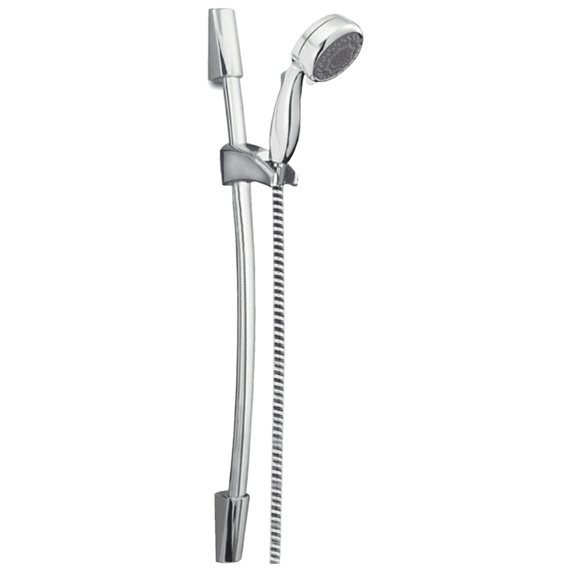 Chrome Adjustable Multi-Function Handheld Shower Head with Slidebar