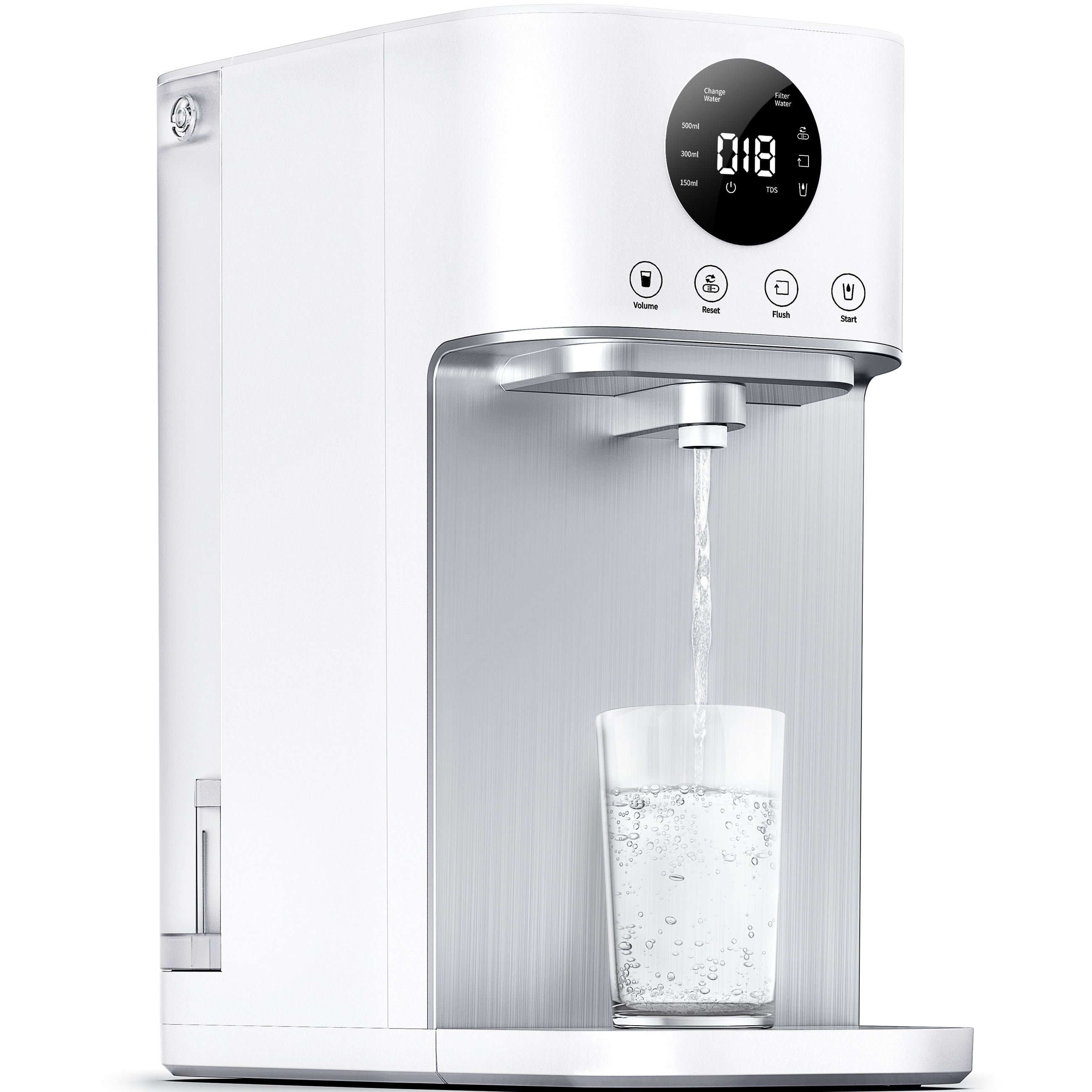 7-Stage Countertop Water Purifier Reverse Osmosis Water Filter System, Portable with Fast Delivery, BPA-Free Purifier for Home
