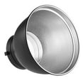 thumbnail image 1 of 7" Standard Reflector Diffuser Lamp Shade Dish With 10 30 50  Grid For  Mount Studio Strobe Flash Light Speedlite, 1 of 7