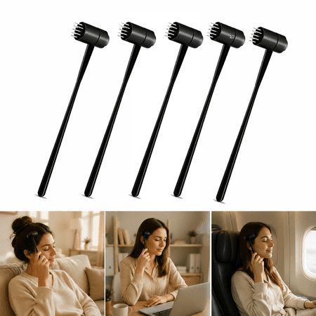 7 Star Plum Blossom Hammer for Scalp, Traditional Scalp Massage Tool with Rhythmic Tapping Design for Daily Hair Care Routine