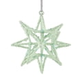 thumbnail image 1 of 7" Starburst Light Blue Looped Iron Wire Christmas Ornament, 1 of 4