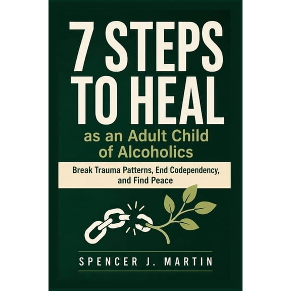 Adult Children of Alcoholics Recovery 7 Steps to Heal as an Adult Child of Alcoholics: Break Trauma Patterns, End Codependency, and Find Peace, (Paperback)