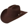 thumbnail image 1 of Stetson Men's 3X Oak Ridge Chocolate Wool Felt Hat SWOAKR-724022, 1 of 7
