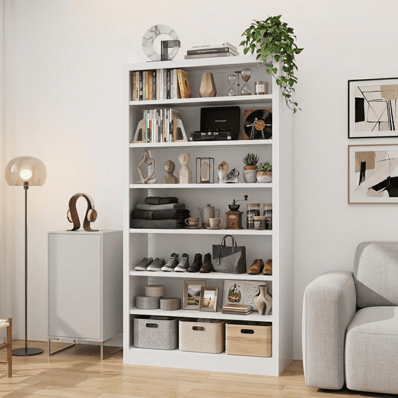 7-Tier Metal Bookshelf, 55