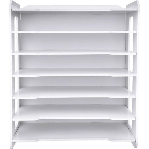 7 Tier Office Desk Desktop Organizers ,Desktop Organizers and Accessories Letter Tray Paper Sorter Holder File Document Rack Shelf Literature Organizer Rack for Home Office School Classroom Supplies