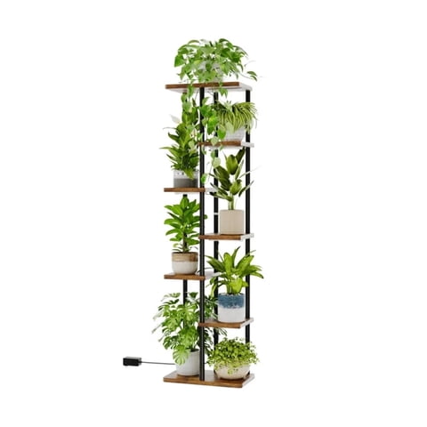 7-Tier Plant Stand with Grow Lights for Outdoor Plant Stand for Indoor Plant Rack Plant Shelf Flower Pot Holder Rack