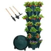 Size: 1 Set, Shape: 7-Tier, and Actual Color: Green